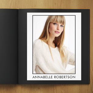 Professionell Actor Model 8 x 10-portföljutskrift Fototryck
