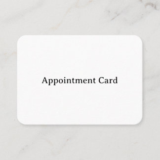 Professionell Affärsbrevpapper Rundad 3,5" x 2,5" Tidsbeställning Kort