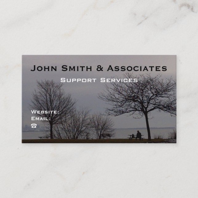 Professionell Affärskort efter RoseWrites Visitkort (Framsida)