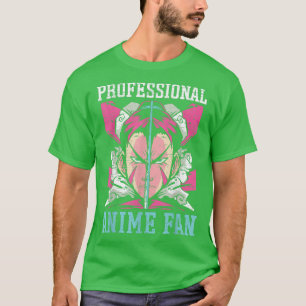 Professionell Anime Fläkt Manga Reader Otaku Kawai T Shirt