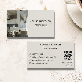 Professionell Anpassad Fotodesigner Visitkort