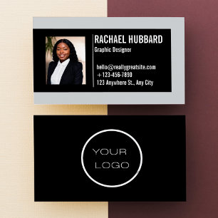 Professionell Anpassningsbar Bild Modern minimalis Visitkort