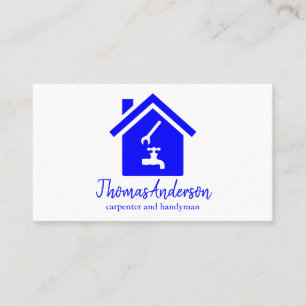 Professionell Anpassningsbar Black Byggnad Constru Visitkort