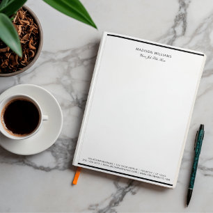 Professionell Anpassningsbar Business Brevhuvud