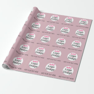 Professionell Anpassningsbar Business Dusty Ro Hue Presentpapper