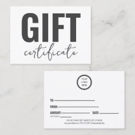 Professionell Anpassningsbar Business Gift-certifi Visitkort