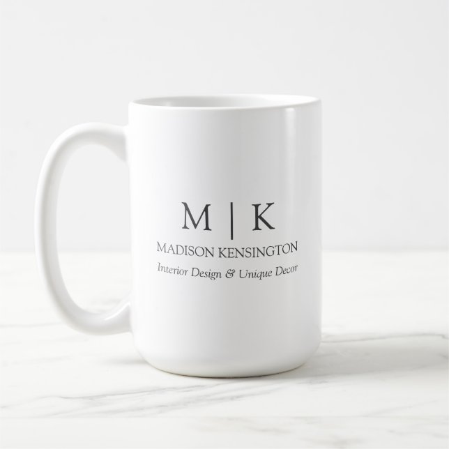 Professionell Anpassningsbar Business Kaffemugg (Vänster)