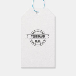 Professionell Anpassningsbar Business Logotyp Prom Presentetikett