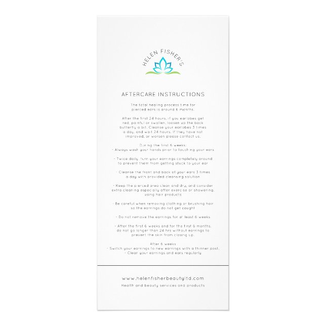 Professionell Anpassningsbar Business Reklamkort (Framsidan)