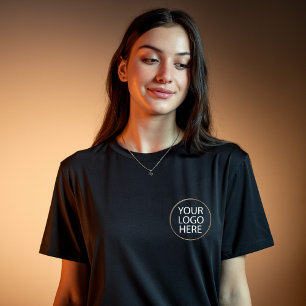 Professionell Anpassningsbar Company Logotyp Busin T Shirt