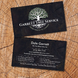 Professionell Arborist Trädservice  Visitkort