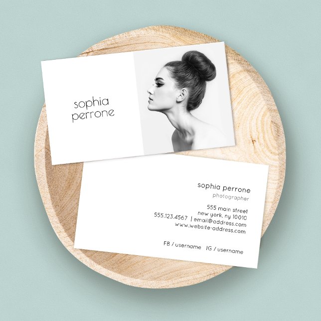 Professionell Artist och fotokort Visitkort (Skapare uppladdad)