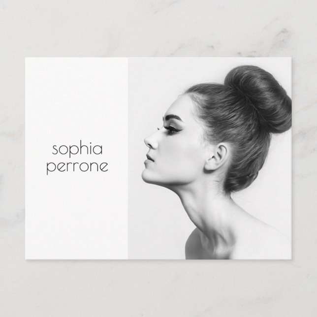 Professionell Artist och fotokort Vykort (Framsida)