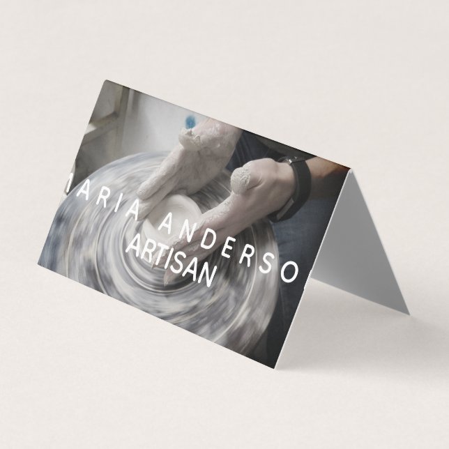 Professionell Artistan Visitkort (Framsida)