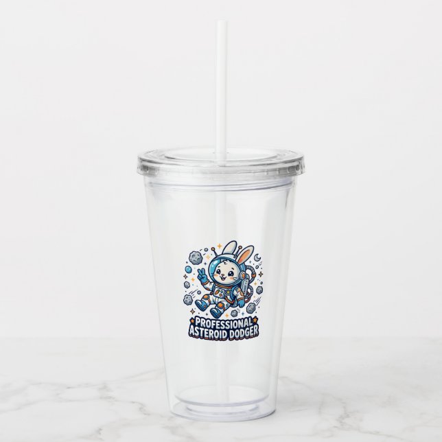 Professionell Asteroid-undvikande Kanin Take Away Mugg (Framsida)