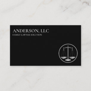 Professionell Attorney Visitkort