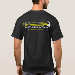 Professionell Auto Detailing Biltvätt Företag T Shirt