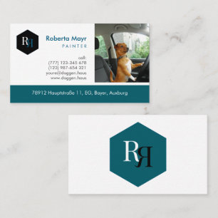 Professionell Automatisk Logotyp Visitkort