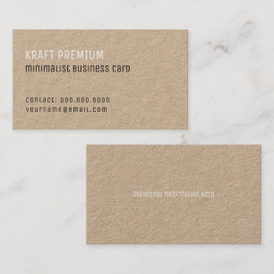 professionell av kraftpremieminimalistisk elegant visitkort