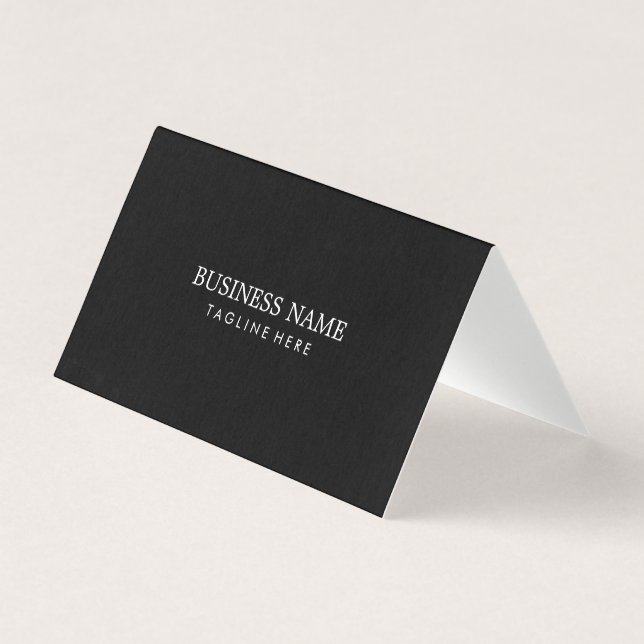 Professionell av minimalistisk Elegant Kort (Framsida)