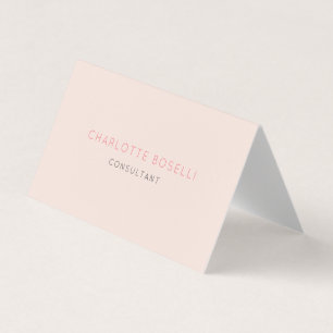 Professionell av minimalistisk Elegant Visitkort