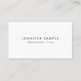Professionell av modern Elegant - minimalistisk ma Visitkort