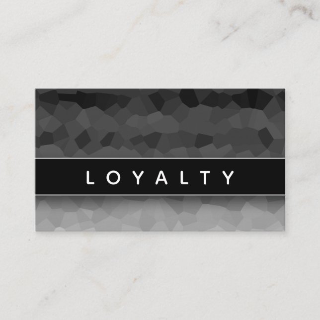 Professionell av svart och vit ombre Modern Elegan Tidsbeställning Kort (Framsida)