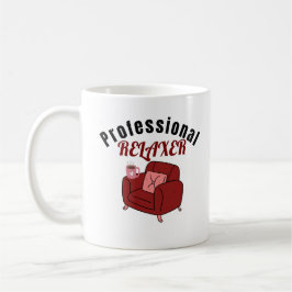 Professionell Avslappnare Rolig Avslappningsdesign Kaffemugg