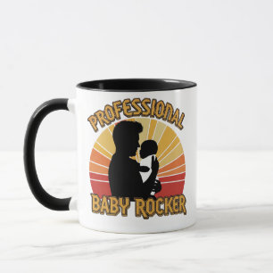 Professionell Babygungare Rolig Ny Pappa Fars Dag Mugg