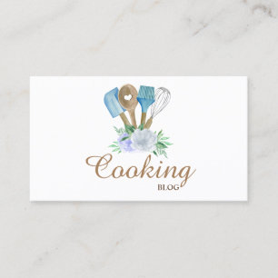 Professionell,Bageri handverktyg,Blomma,Matlagning Visitkort