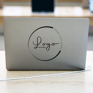 Professionell Bärbar bärbar dator med Logotyp inom Klistermärken