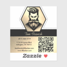 Professionell Barber Shop Black&Guld
