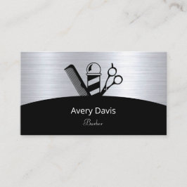 Professionell Barber Shop Hairdresser Barbershop Visitkort