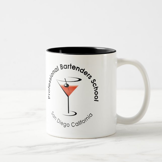 Professionell Bartender-skolkaffe Mugg (Höger)