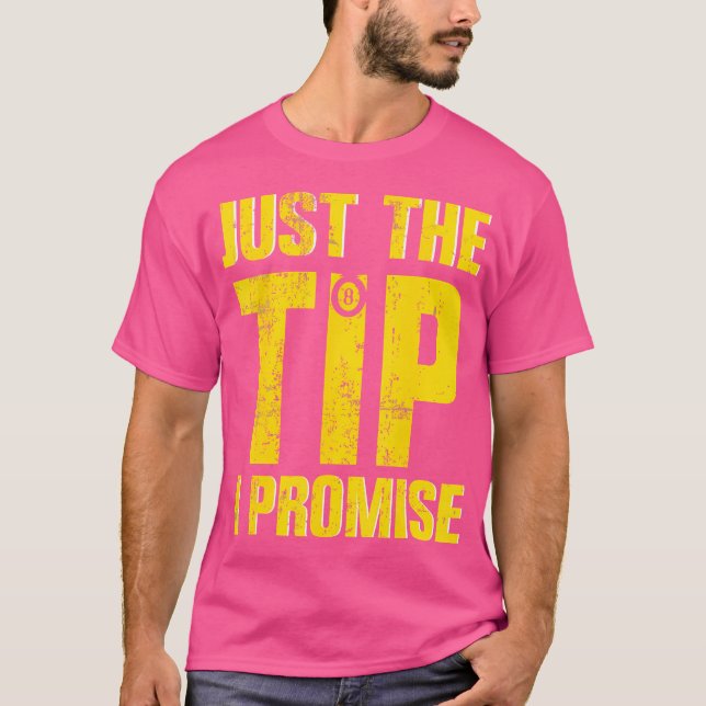 Professionell Bassäng-spelaren är bara tippfunna m T Shirt (Framsida)