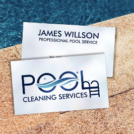Professionell Bassäng Städning Services Visitkort