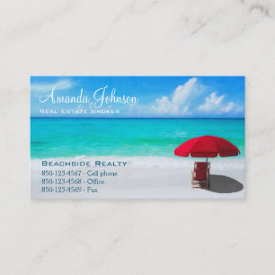 Professionell Beach Real Gods Company Logotyp Visitkort