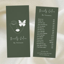 Professionell Beauty Salon Pris List Services