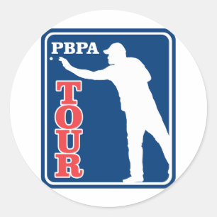 Professionell Beer Pong Association Runt Klistermärke