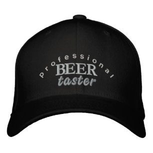 Professionell Beer Taster Embroized Hat Broderad Keps