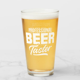 Professionell Beer Taster Glaskopp