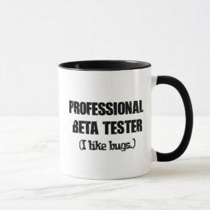 professionell beta-provare (som kryp) mugg
