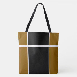 Professionell Black Golden Brown Tävla Rand Tygkasse