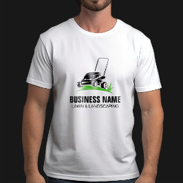 Professionell Black Grönt Gräsmatta Care & Landsca T Shirt
