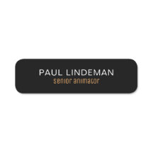 Professionell Black & White Identity Classic