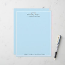 Professionell Blue Minimalist