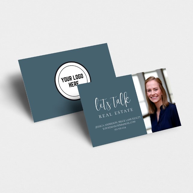 Professionell Blue Real Gods Visitkort (Skapare uppladdad)