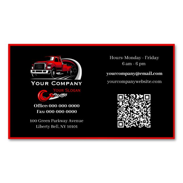 Professionell bogseringsfirma, bogseringstjänst magnetiska visitkort (Framsida)