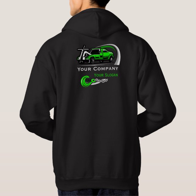Professionell Bogseringsfirma, Transporttjänst  Hoodie (Baksida)