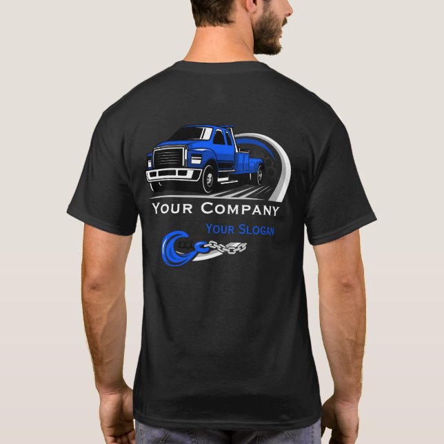 Professionell Bogseringsfirma, Transporttjänst T Shirt (Baksida)
